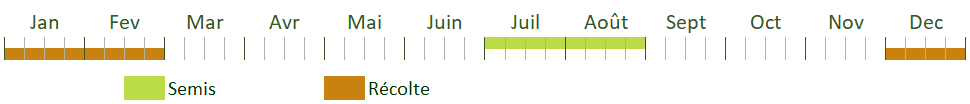 Calendrier de culture Calendrier de culture